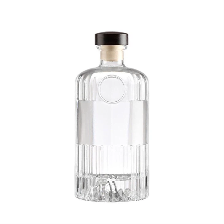 750 Ml Square Alcohol Bottle