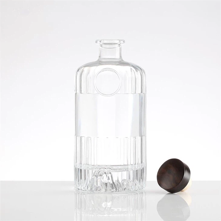750 Ml Square Alcohol Bottle